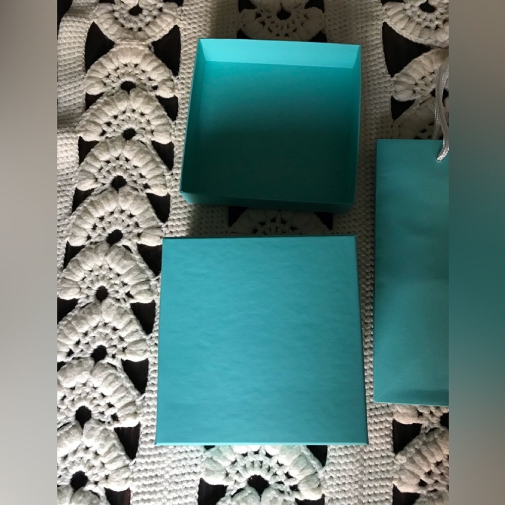 Tiffany & Co. Empty Cube Box & Matching Bag Bundle - Picture 9 of 13